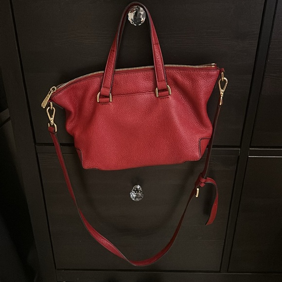 Michael Kors red crossbody purse. Excellent condition. - Picture 2 of 9